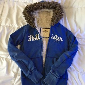 Hollister Zip Up Hoodie